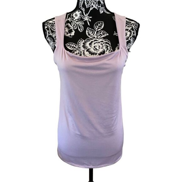 Edgely Wide Strap Cami Tank Top Summer Coastal Beach Formal - Picture 1 of 13
